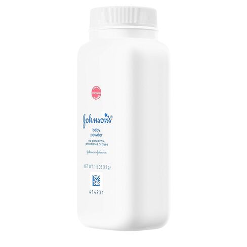 Johnson's Baby Powder, Hypoallergenic and Paraben Free, 1.5 oz in Kuwait