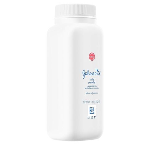 Johnson's Baby Powder, Hypoallergenic and Paraben Free, 1.5 oz in Kuwait