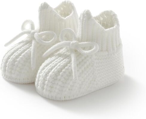 Opewod Baby Booties Newbron Knitted Sock Shoes Knit First Walkers Crochet Soft Cozy Warm Boots for Toddler Infant Boy Girl in Saudi Arabia