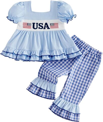 Daddys Girls Baby Clothes Summer Flying Sleeveless Shirts Polka Dot Ruffle Pants Set Girls Fathers Day Outfit in Saudi Arabia