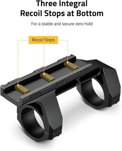 CVLIFE Cantilever Scope Mounts - Offset Dual Ring One-Piece Scope Mount - Lightweight Aluminum in Saudi Arabia
