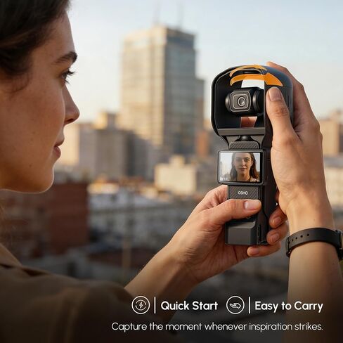 غطاء STARTRC PHOTO Pocket 4 للتصوير المرن، حافظة واقية لـ DJI Osmo Pocket 4 لتسجيل مدونات الفيديو أثناء السفر in Kuwait