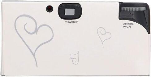 كاميرا فيلم ريترو مقاس 35 مم مع فلاش للتصوير الإنساني، سهلة التصوير للسفر في أعياد الميلاد وحفلات الزفاف in Kuwait