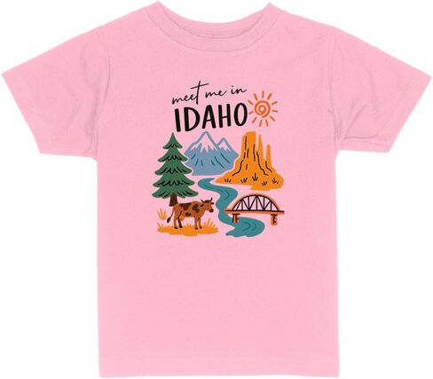 Meet Me in Idaho Toddler Kids T-Shirt in Kuwait