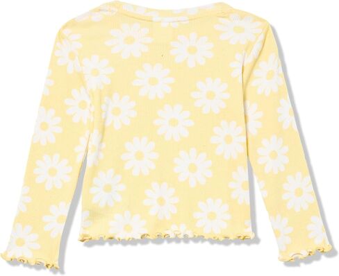 Gap Baby Girls' Long Sleeve Ribbed Tee in Saudi Arabia