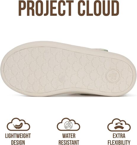 أحذية Project Cloud للأطفال الصغار - أحذية أطفال بنعل داخلي من الإسفنج الذكي للفتيات، مزودة بخطاف وحلقة - أحذية ماري جين الرياضية مع بطانة من قماش تيري، ونعل خارجي مضاد للانزلاق in Kuwait