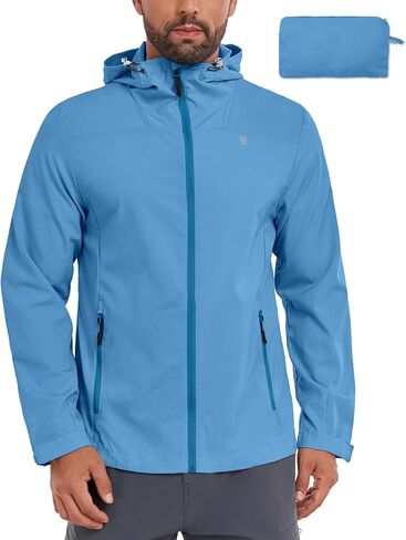 Little Donkey Andy Men's UPF 50+ Sun Protection Jackets Stretch Breathable Hoodie Summer Shirts for Hiking in Saudi Arabia