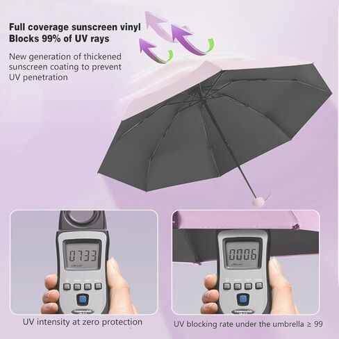 Stroller Sunshade Clip-on Adjustable Universal, Adjustable Steering Angle, Reinforced Umbrella Frame, Compact and Lightweight, Suitable for All Kinds of Strollers(Pink) in Kuwait