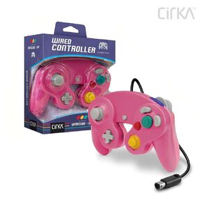Cirka Wired GameCube Controller for GameCube(GC) / Wii - Bubblegum Pink in Saudi Arabia