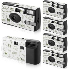 Konohan 4 Pack Camp Bachelorette Party Favors Camping Bachelorette Bridesmaid Gifts 35 mm Single Use Film Camera with Flash One Time Use Camera for Gathering Wedding Travel Party Supply in Saudi Arabia