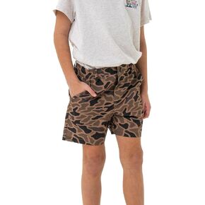 BURLEBO Youth Everyday Shorts – Lightweight Stretch Shorts with Pockets and Adjustable Waistband in Kuwait