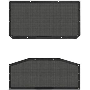 for 4 Door Car Sun Shade Roof Cover Breathable Designs Windresistant, Noise Reducing Easy Installation(Red) in Saudi Arabia