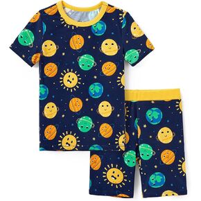 PATPAT Baby & Toddler Pajamas with Organic Cotton, Snug Fit PJs for Girls Boys Kids, Soft & Stretchy Short Summer Sleepwear in Kuwait