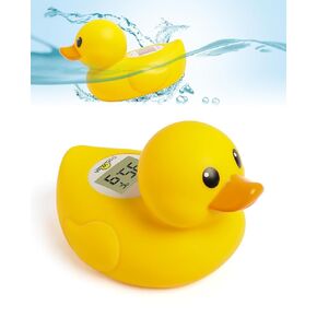 Baby Bath Thermometer Pregnancy and Newborn Classical Duck Baby Water Thermometer for Bathtub,Temp Alert Bath Temperature Toy in Kuwait