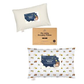 KeaBabies Mini Toddler Pillow with Pillowcase 9X13 and Toddler Pillow with Pillowcase - Kids Small Traveling Essentials - Soft Cotton, Breathable for Sleeping, 2-5 Years Old in Kuwait