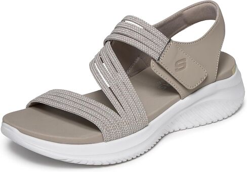 صندل Skechers Ultra Flex 3.0 للسيدات - صنداي كاندي - حزام على شكل حرف Z in Kuwait
