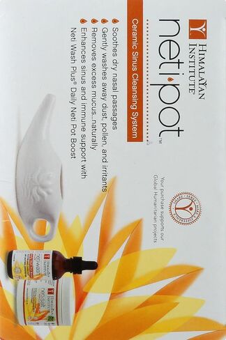 Himalayan Chandra Neti Pot Complete Sinus Cleansing System Starter Kit in Saudi Arabia