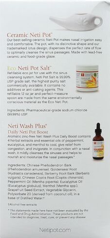 Himalayan Chandra Neti Pot Complete Sinus Cleansing System Starter Kit in Saudi Arabia
