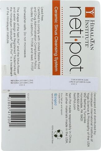 Himalayan Chandra Neti Pot Complete Sinus Cleansing System Starter Kit in Saudi Arabia