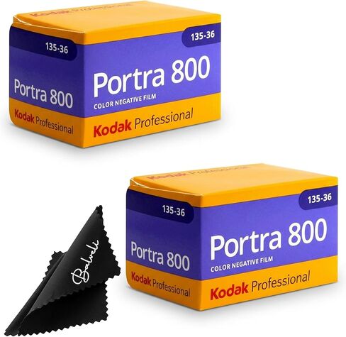 Kodak Portra 800 35mm Film Pack 36exp لحزمة لفة كاميرا الفيلم 35 مم - فيلم Kodak - قماش Balveli - لفة فيلم 35 مم - فيلم الكاميرا (1) in Kuwait