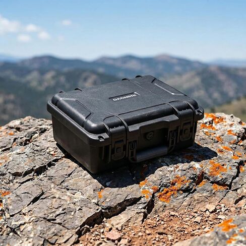 حافظة صلبة للطائرات بدون طيار DJI Mini 5 Pro Fly More Combo، حقيبة حمل واقية مقاومة للماء والصدمات IP67 مع حشوة إسفنجية مخصصة، حماية ممتازة من مادة EVA وإسفنج عالي الكثافة، غلاف من البولي بروبيلين شديد التحمل in Kuwait