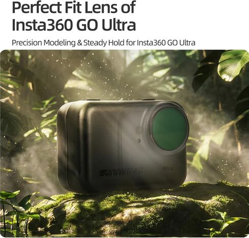 حافظة صلبة صغيرة لجهاز Insta360 GO Ultra، حقيبة تخزين صغيرة محمولة للسفر لملحقات Insta 360 GO Ultra، مقاومة للماء، مدمجة، سهلة الحمل in Kuwait