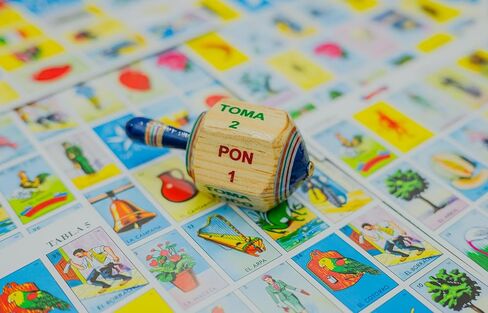 ELIASM Pirinola Toma Todo Pirinola Mexicana de Madera - لعبة دوارة خشبية مكسيكية تقليدية مقاس 10.16 سم، لعبة Juegos Mexicanos de Mesa للبالغين فييستا in Kuwait