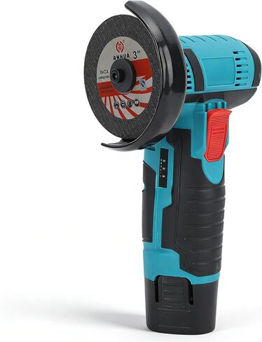 طاحونة الزاوية اللاسلكية ، هدوء 100-240V 12V 19500 دورة في الدقيقة السرعة عالية 2600 مللي أمبير في الساعة ABS MINI GRINDER للتلميع (قابس الولايات المتحدة) in Kuwait