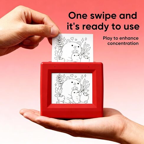 Smart AI Voice Sticker Maker Machine,Mini Sticker Printer for Kids, Inkless Portable Thermal Sticker Printer Box with Photo Printing, DIY Label Maker for Scrapbooking, Crafts, Gift Wrapping in Saudi Arabia