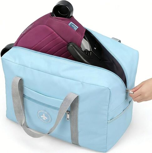 Backless Booster Seat Travel Bag - Booster Seat Bag For Airport - Booster Seat Cover For Airplane Travel (black) in Saudi Arabia