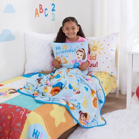 وسادة NoJo Ms. Rachel Happy Patchwork المزخرفة للأطفال الصغار in Kuwait