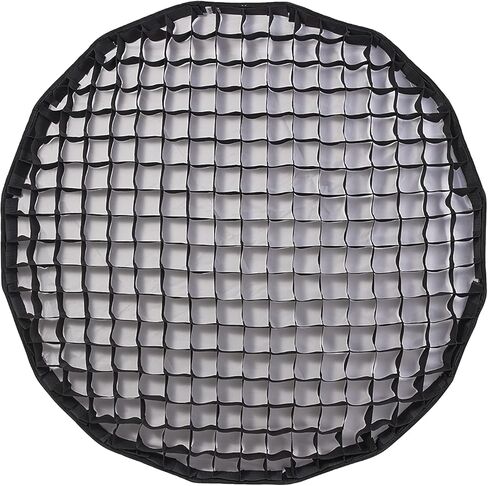 شبكة قفص بيض Godox لـ QR-P90T 35.4 بوصة Softbox Parabolic Softbox، شبكة التحكم في الإضاءة الاتجاهية، تقلل الانسكابات، معدل شعاع مركّز للصور الفوتوغرافية والتصوير الفوتوغرافي للمنتج (QRP90TGRID) in Kuwait