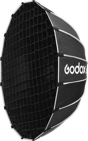 شبكة قرص العسل Godox S85TGRID - 33.5 بوصة (85 سم) للتحكم في ضوء صندوق البيض لصندوق الضوء المظلي S85T، وانتشار الشعاع الضيق وتقليل الانسكاب للصور والأزياء والاستوديو وإضاءة الموقع in Kuwait