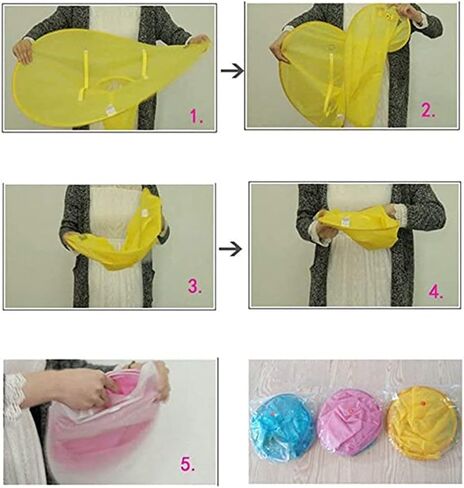 Kids Raincoat Umbrella Hat Waterproof UFO for Baby Girls and Boys Poncho Rain Hat Cartoon Duck Raincoat in Saudi Arabia