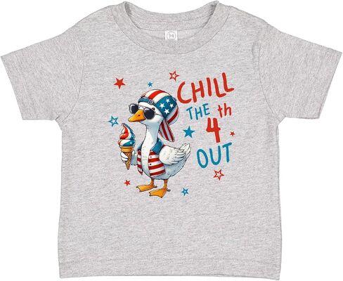 inktastic Chill The 4th Out Goose Baby T-Shirt in Kuwait