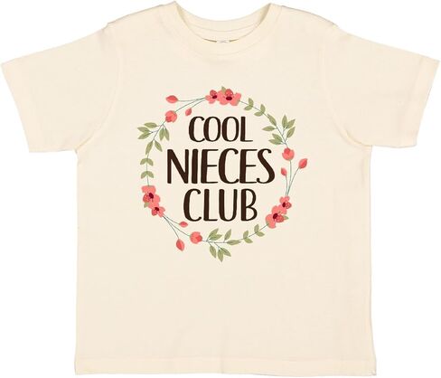 inktastic Girls Cool Nieces Club Wreath Toddler T-Shirt in Kuwait