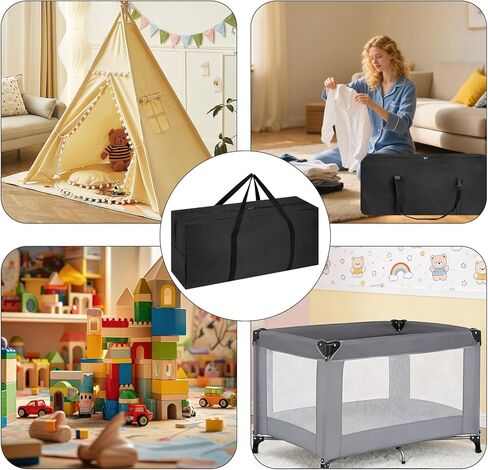 حقيبة سفر متوافقة مع Graco Pack N Play، حقيبة حمل مقاومة للماء وخفيفة الوزن متوافقة مع Graco Pack N Play للسفر والتخزين in Kuwait