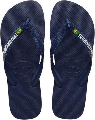 Havaianas Women's Brazil Logo Flip Flops Sandals, Tropical Coral, 9/10 in Saudi Arabia