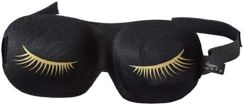 Bucky Ultralight Comfortable Contoured Travel and Sleep Eye Mask, Strawberry Eyelash, One Size in Saudi Arabia