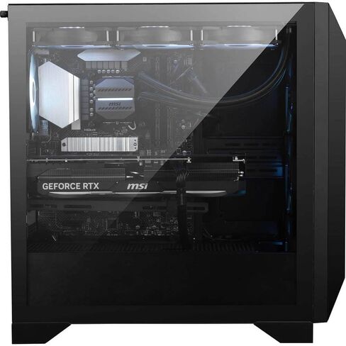 msi Codex R2 AI Gaming Desktop, Intel Ultra 7 265, NVIDIA RTX 5060 8GB GDDR7, 32GB DDR5, 3TB Storage (2TB SSD+1TB Docking Station), RGB Air Cooling, Wi-Fi 6E, Keyboard & Mouse, Windows 11 Pro, Black in Saudi Arabia