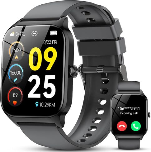 CASCHO Smart Watches for Women (Android/iOS), 1.85" HD Smart Watch with Calls/Messages/AI Voice Control, Sleep/Heart Rate, 120+ Sports Modes Fitness Tracker Watch, Gold & Pink Dual Strap in Saudi Arabia