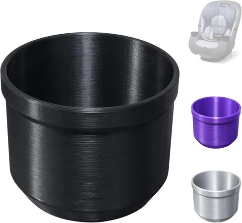 Cup Holder Replacement for Safety 1st Grow and Go & EverFit, Maxi-Cosi Pria, Cosco All-in-One Car Seats (Model #C6577), 3 Colors Available - Single Cup Holder, Black in Saudi Arabia