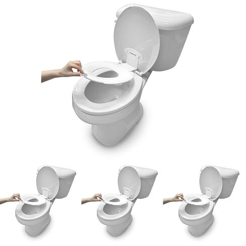 Ingenuity: ity by Ingenuity Flip & Sit Potty Seat (White) – Easy to Set Up & Remove Potty Training Seat That Attaches to Adult Toilet Seat (Pack of 2) in Saudi Arabia
