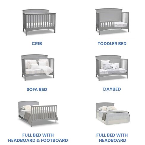 Delta Children Archer 4-in-1 Crib, Bianca in Saudi Arabia