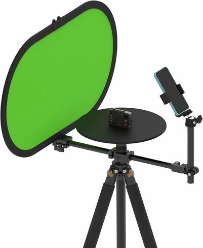 قرص دوار للتصوير الفوتوغرافي من فوكيت، دوران يدوي 360 درجة، زاوية قابلة للتعديل 360 درجة، منصة دوارة مع تصوير فيديو للمنتج in Kuwait