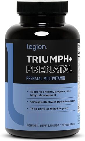 LEGION Triumph Men's Sport Vitamin - Complete Multivitamin for Men - Daily Vitamins for Men to Boost Health and Performance - Men's Multivitamin with 21 Vitamins & Minerals - 30 servings in Kuwait