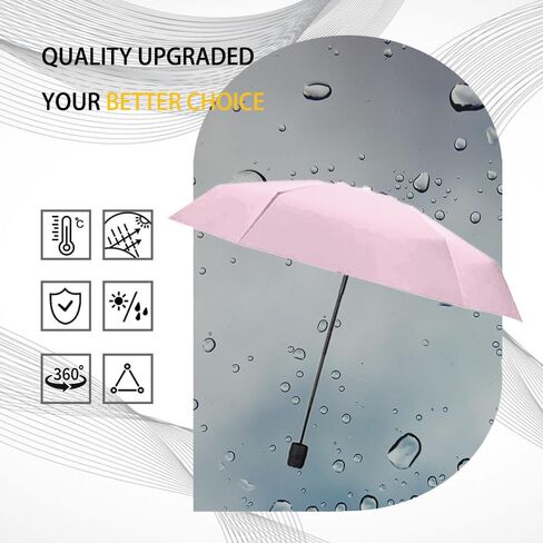 Adjustable Steering Angle, Clip-On All-Round Protection, Convenient and Lightweight, for Sun Protection Lightweight, Easy to Install, Stroller Umbrella, Baby Umbrella Stroller Accessory(Pink) in Kuwait