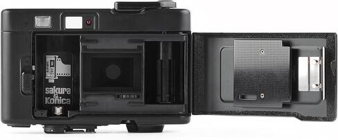Konica Pop 35mm Film Camera — Japan, Hexanon 36mm f/4 Lens — Vintage Point-and-Shoot, Tested & Working (Renewed) in Kuwait