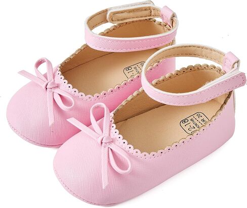 أحذية JOYEBUY للأطفال أحذية Mary Jane Flats غير قابلة للانزلاق ونعل ناعم للأطفال الرضع أحذية رياضية للمشايات الأولى والحفلات in Kuwait