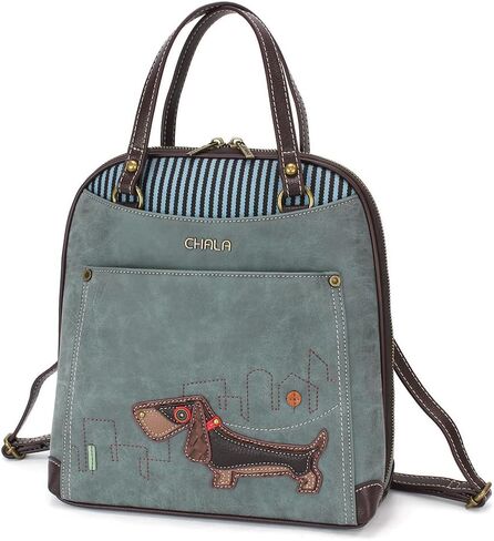 CHALA Convertible Backpack Purse - Owls - taupe, One Size, (870OLA3) in Kuwait